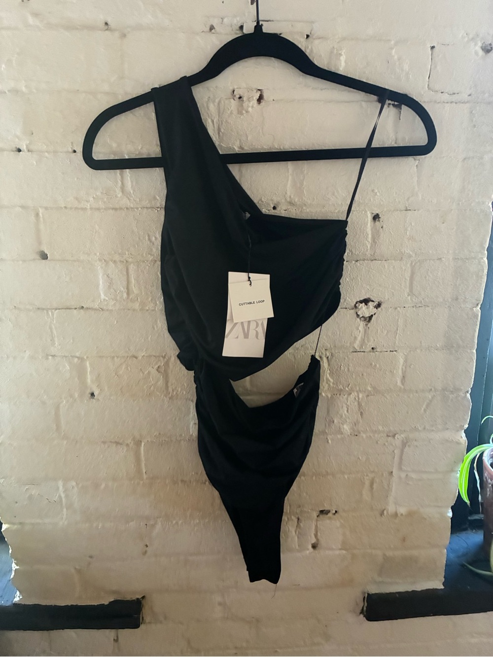 Zara Cut-out bodysuit- NWT